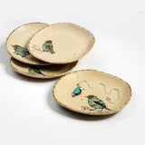 Set of 4 Bird Trinket Dishes