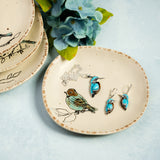 Set of 4 Bird Trinket Dishes