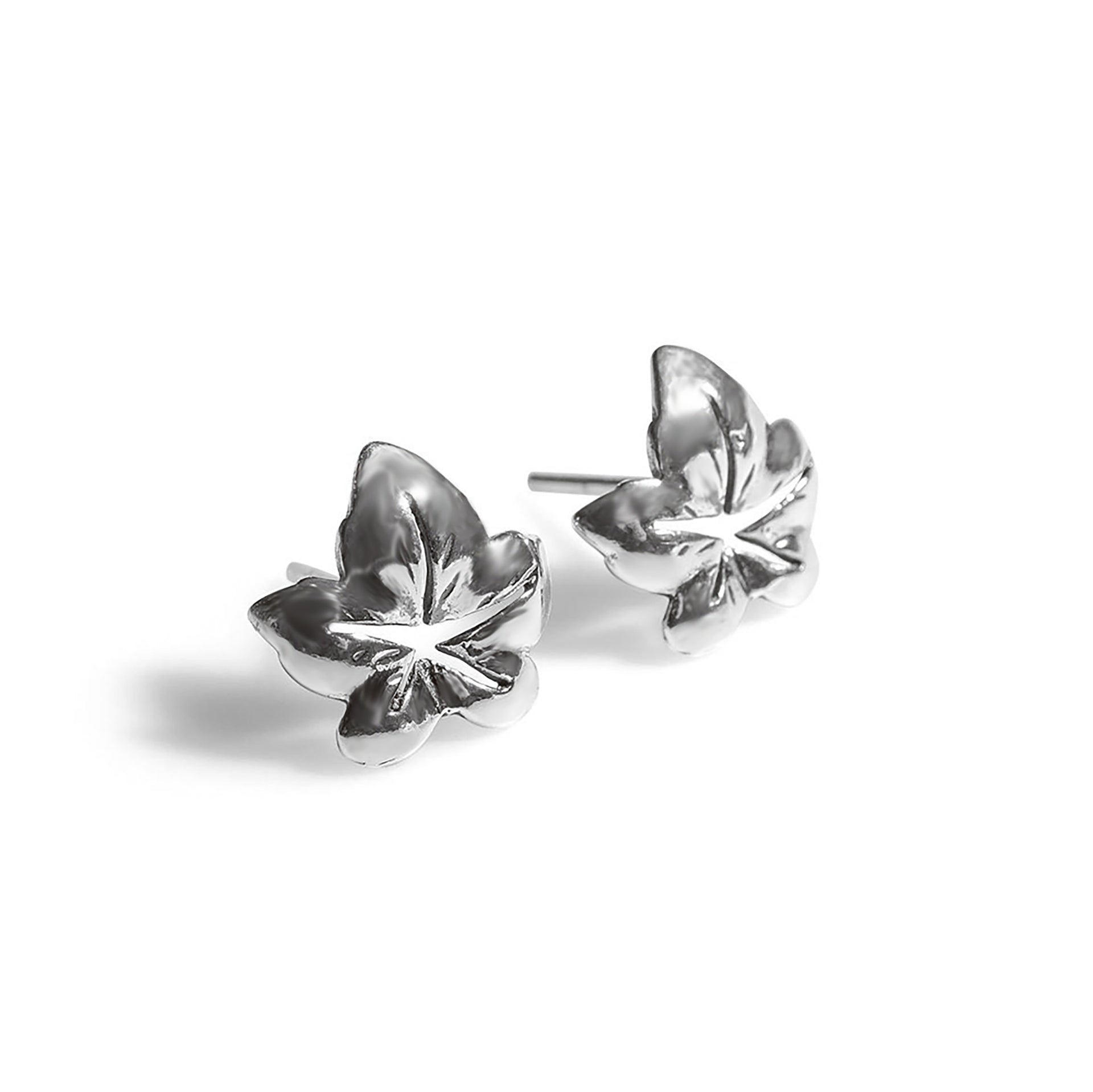 Ivy Leaf Stud Earrings